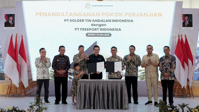 Freeport dan Perusahaan Adik Prabowo Sepakati Jual Beli Perak-Timbal