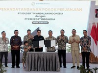 Freeport & Perusahaan Adik Prabowo Sepakati Jual Beli Perak-Timbal