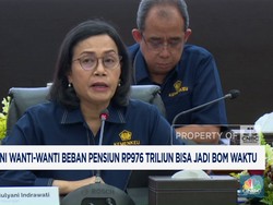 Video: Sri Mulyani Wanti-Wanti Beban Pensiun Rp976 Triliun