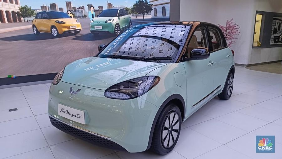 Wuling Binguo EV. (CNBC Indonesia/Ferry Sandi)