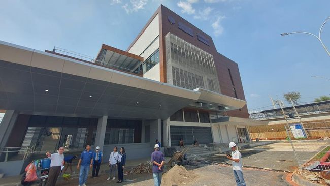 Penampakan Luar-Dalam Stasiun KRL Baru Warga BSD, Terhubung Tol dan Mal