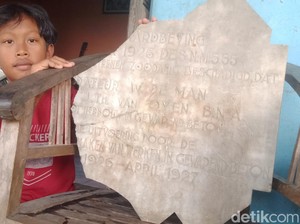 Prasasti Peristiwa Gempa Besar 1926 di Klaten Ditemukan