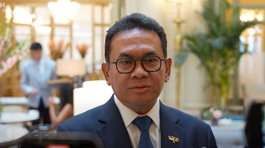 Keterangan Pers Menteri Perdagangan Budi Santoso, Brussel, 12 Juli 2025. (Youtube Sekretariat Presiden)