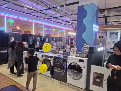 Mesin Cuci, Kulkas, TV dan AC Diobral Gede-gedean Transmart Hari Ini