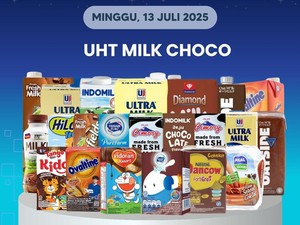 Belanja Aneka Susu Rasa Cokelat Diskon Jumbo di Transmart Full Day Sale