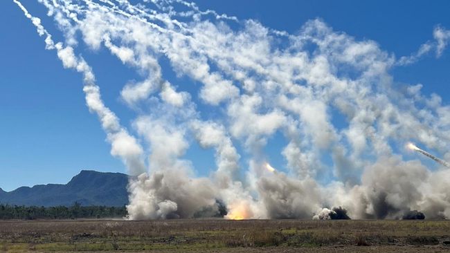 Gelar Talisman Sabre, Australia Tembakkan Sistem Roket HIMARS AS