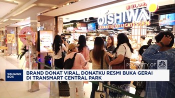 Video: Brand Donat Viral, Donatku Buka Gerai di Transmart Central Park