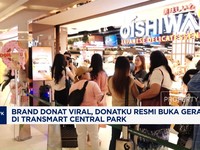 Video: Brand Donat Viral, Donatku Buka Gerai di Transmart Central Park