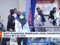 Video: Bukti RI Darurat Pekerjaan Layak, Mayoritas Digaji Rp 2,25 Juta