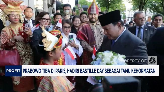 Video: Usai dari Brussel, Prabowo Tiba di Paris Hadiri Bastille Day