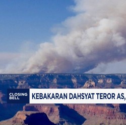 Video: Kebakaran Dahsyat Teror AS, Grand Canyon Bak Neraka