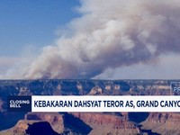 Video: Kebakaran Dahsyat Teror AS, Grand Canyon Bak Neraka