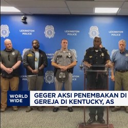 Video: Geger Aksi Penembakan di Salah Satu Gereja di Kentucky, AS