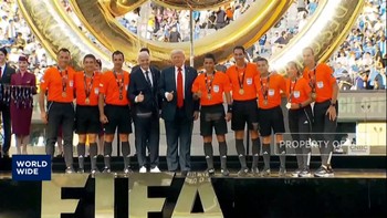 Video: Hadiri World Cup Soccer, Trump Dicemooh Penonton