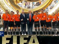 Video: Hadiri World Cup Soccer, Trump Dicemooh Penonton