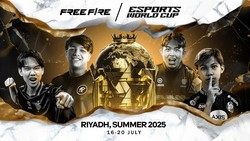 Jadwal Esports World Cup: Free Fire 2025, Dimulai 16 Juli 2025