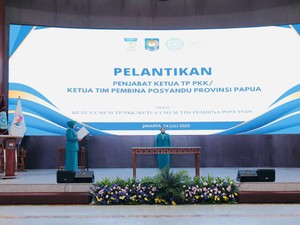 Tri Tito Karnavian Lantik Tyas Fatoni Jadi Pj Ketua TP PKK Provinsi Papua