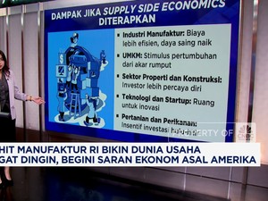 Video: Manufaktur RI Tertekan & Pengusaha Resah, Ekonom AS Buka Suara