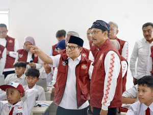 Cak Imin Puji Kinerja Gus Ipul Jalankan Gagasan Sekolah Rakyat Prabowo