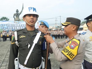 Operasi Patuh Semeru di Mojokerto Gandeng Polisi Militer