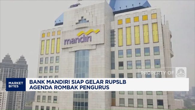 Video: Bank Mandiri Siap Gelar RUPSLB, Mau Rombak Direksi