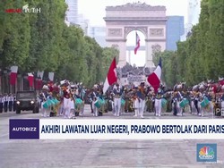 Video: Akhiri Lawatan, Prabowo Bertolak dari Paris ke Indonesia