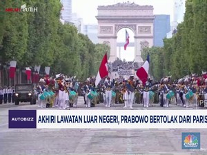 Video: Akhiri Lawatan, Prabowo Bertolak dari Paris ke Indonesia