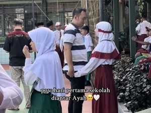 Soal Aturan Ayah Antar Anak pada Hari Pertama Sekolah, Najelaa Shihab Bilang Begini