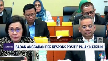 Video: Badan Anggaran DPR Respons Positif Pajak Natrium