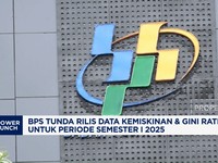 Video: BPS Batal Rilis Data Kemiskinan & Gini Ratio RI Semester I-2025
