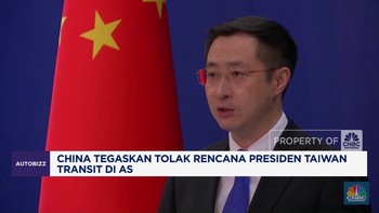 Video: China Tegas Tolak Rencana Presiden Taiwan Transit di AS