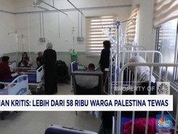 Video: Gaza Kian Kritis, Lebih Dari 58.000 Warga Tewas
