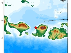 Gempa M 4,5 Guncang Lombok, Getaran Terasa Sampai Denpasar