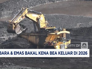 Video: Siap-Siap! Batu Bara & Emas Bakal Kena Bea Keluar di 2026