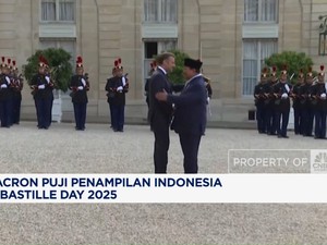 Video: Momen Macron Berterima Kasih Kepada Prabowo