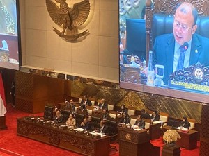 Video DPR Paripurna soal Pertanggungjawaban APBN, 128 Anggota Absen