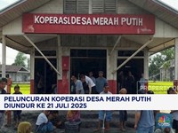 Video: Peluncuran Koperasi Desa Merah Putih Diundur 21 Juli 2025