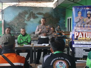 Komunitas Ojol di Jombang Dukung Operasi Patuh untuk Tekan Kecelakaan