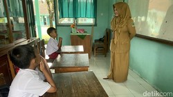 SDN 10 Krandegan Banjarnegara Cuma Dapat 2 Murid, Kelas Pindah ke Ruang Kepsek