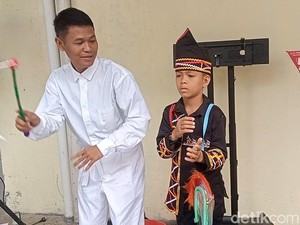 Kebahagiaan Rayyan Arkan Dikha Tarian di Pacu Jalur Ciptaannya Mendunia