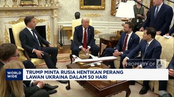 Video: Trump Minta Rusia Hentikan Perang Lawan Ukraina Dalam 50 Hari