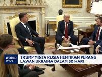 Video: Trump Minta Rusia Hentikan Perang Lawan Ukraina Dalam 50 Hari