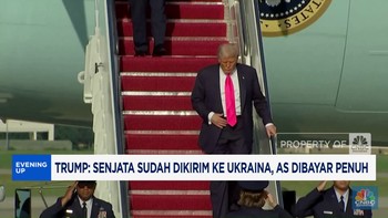 Video: AS Kirim Senjata ke Ukraina, Trump Akui Sudah Dibayar