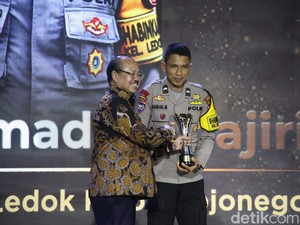 Aipda Rahmad Muhajirin Raih Hoegeng Awards 2025 Kategori Polisi Berdedikasi