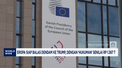 Video:  Eropa Balas Trump Dengan 'Hukuman' Tarif Rp 1.367 Triliun