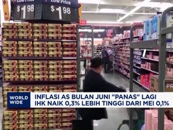 Video: Inflasi AS "Panas" Lagi, IHK di Juni Naik 0,3%