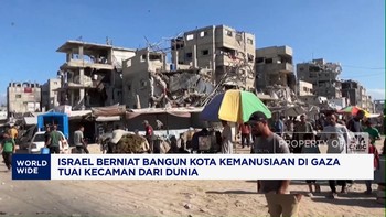 Video: Mau Bangun Kota Kemanusiaan di Gaza, Israel Dikecam Dunia