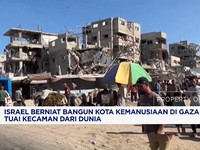 Video: Mau Bangun Kota Kemanusiaan di Gaza, Israel Dikecam Dunia