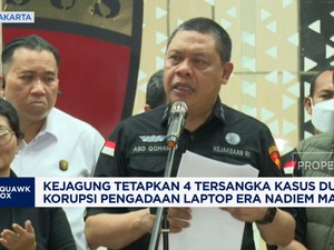 Video: Kejagung Tetapkan 4 Tersangka Dugaan Korupsi Kemendibud Ristek