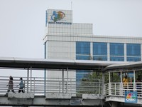 Logo Badan Pusat Statistik (BPS). (CNBC Indonesia/Tri Susilo)
